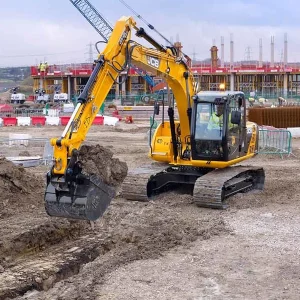 JCB JS130 DLC Large Excavator